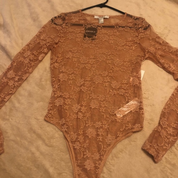 Forever 21 Tops - Forever 21 lace bodysuit